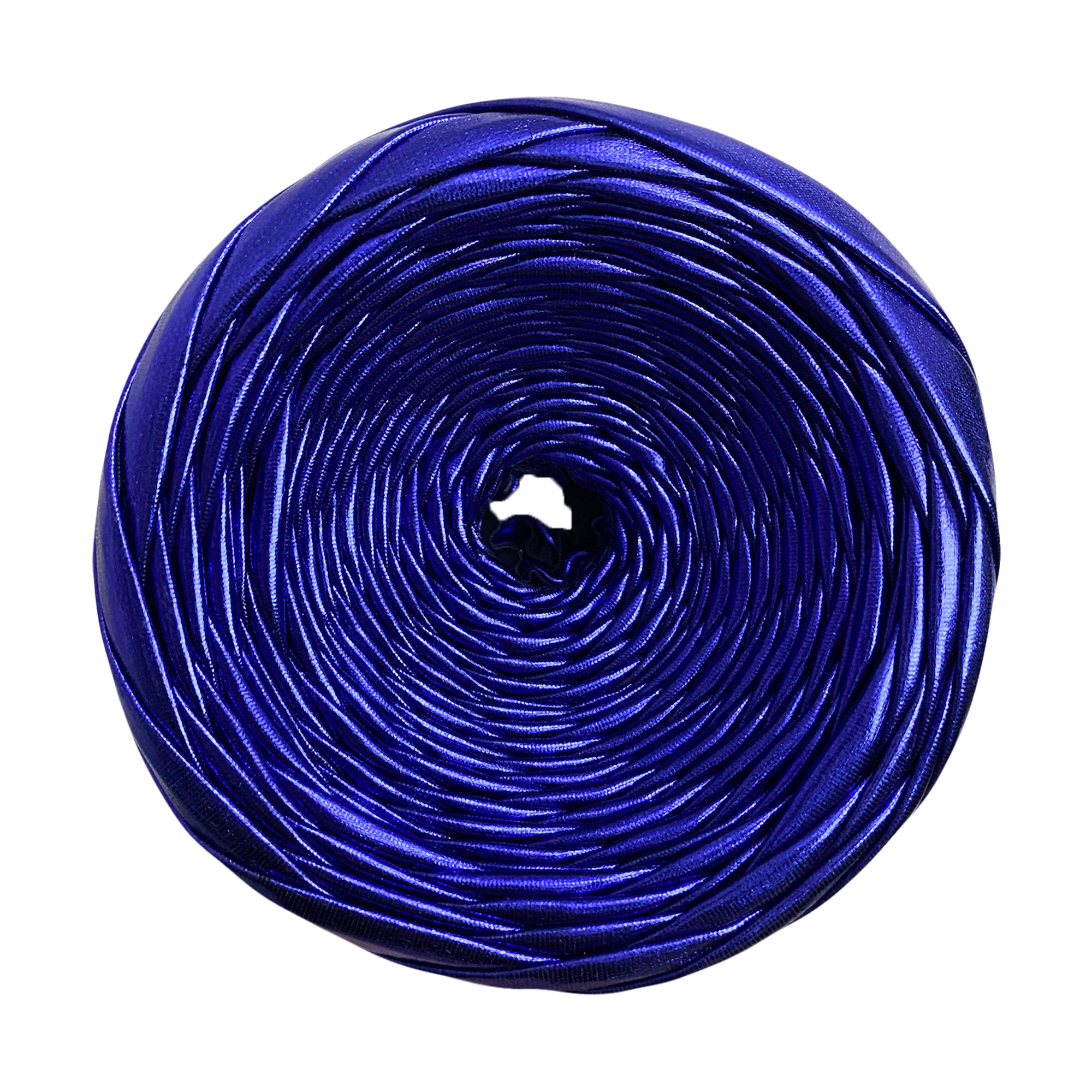 Imperial Blue Metallic T-shirt Yarn