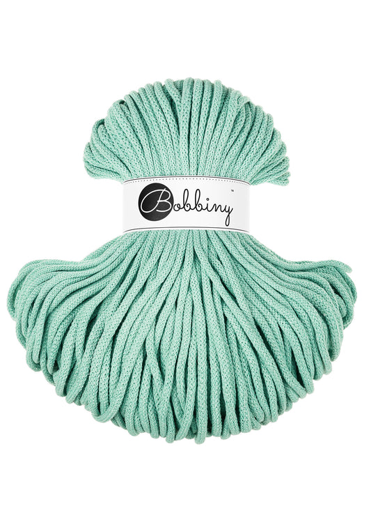 Jelly Mint - 5mm Bobbiny Braided Cord