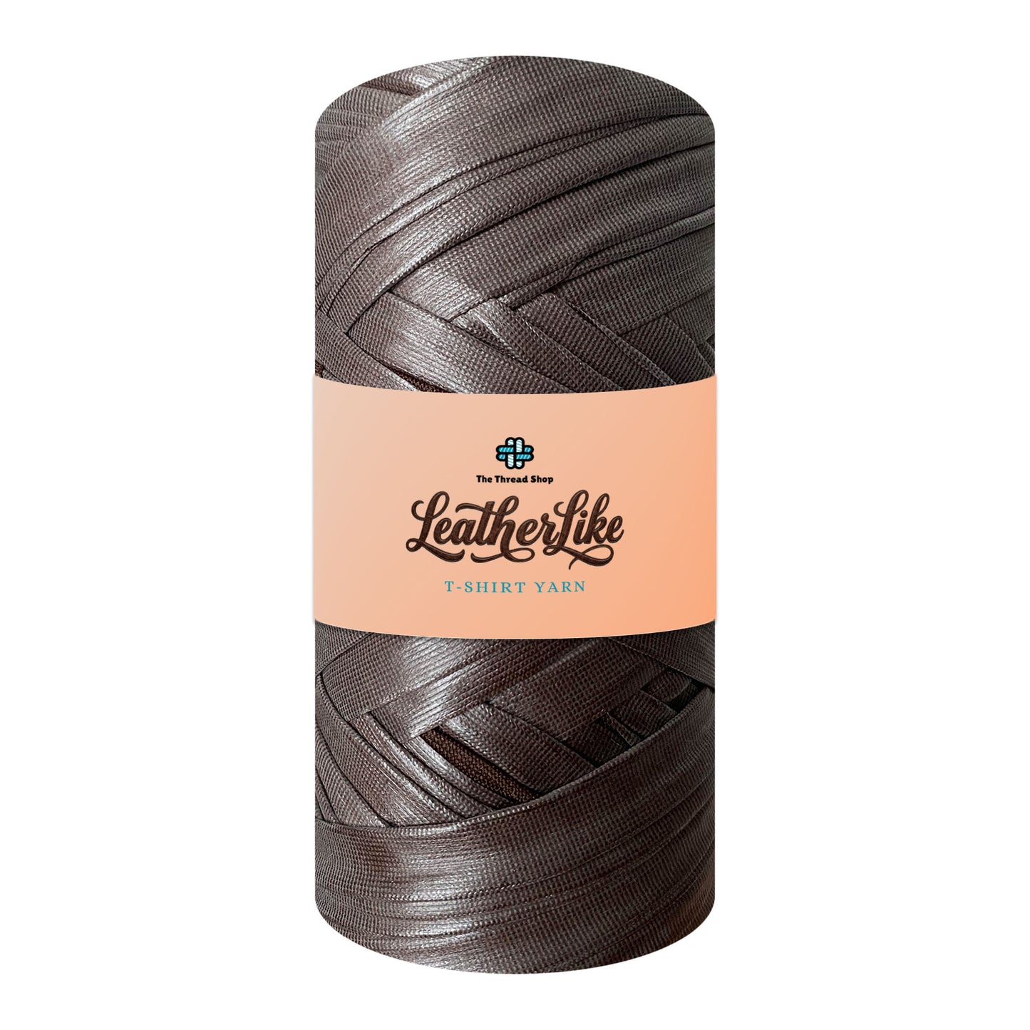 Brown - LeatherLike T-Shirt Yarn