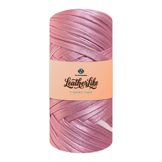Dusty Pink - LeatherLike T-Shirt Yarn