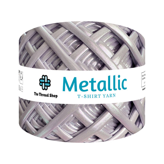 Lilac Lustre Metallic T-shirt Yarn