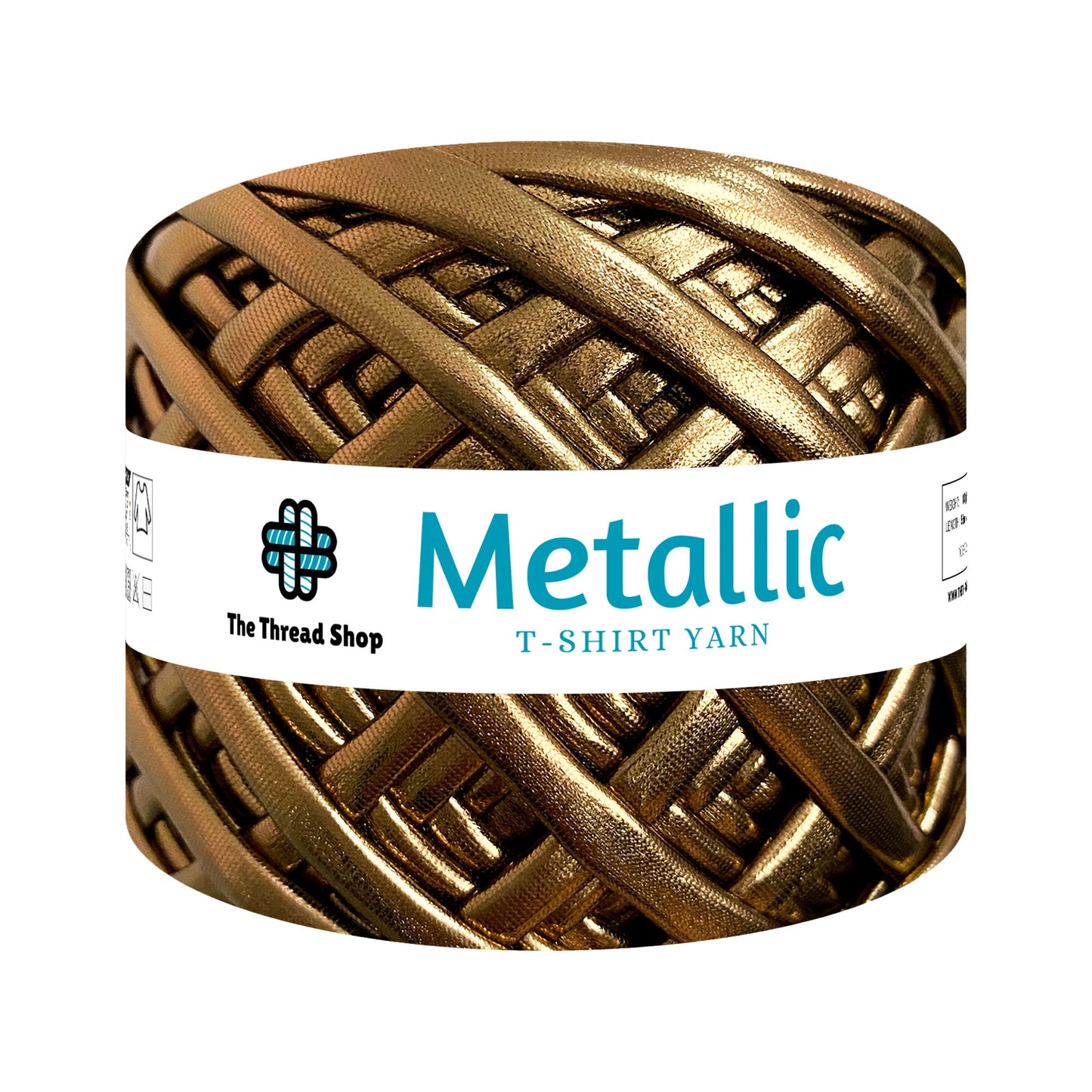 Bronze Metallic T-shirt Yarn