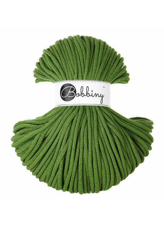 Moss Green - 5mm Bobbiny Braided Cord