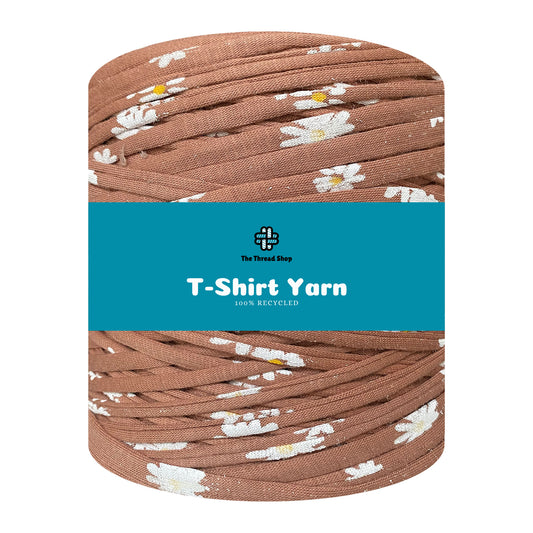 Daisy Print - Thread Shop T-Shirt Yarn