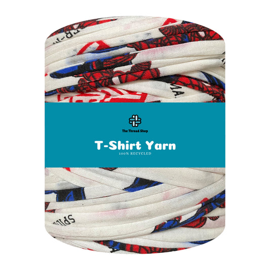 Marvel Spider Man Print - Thread Shop T-Shirt Yarn