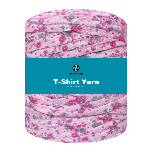Bouquet Print - Thread Shop T-Shirt Yarn