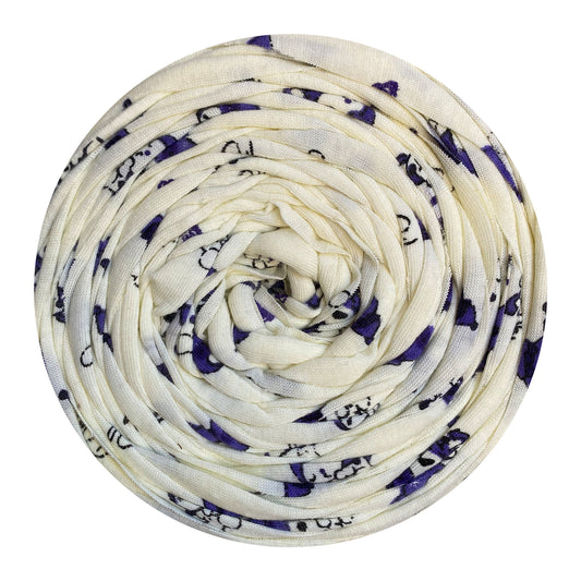 Pale Yellow Print - Thread Shop T-Shirt Yarn