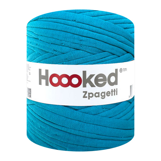 Santorini Blue - Hooked Zpagetti T-Shirt Yarn