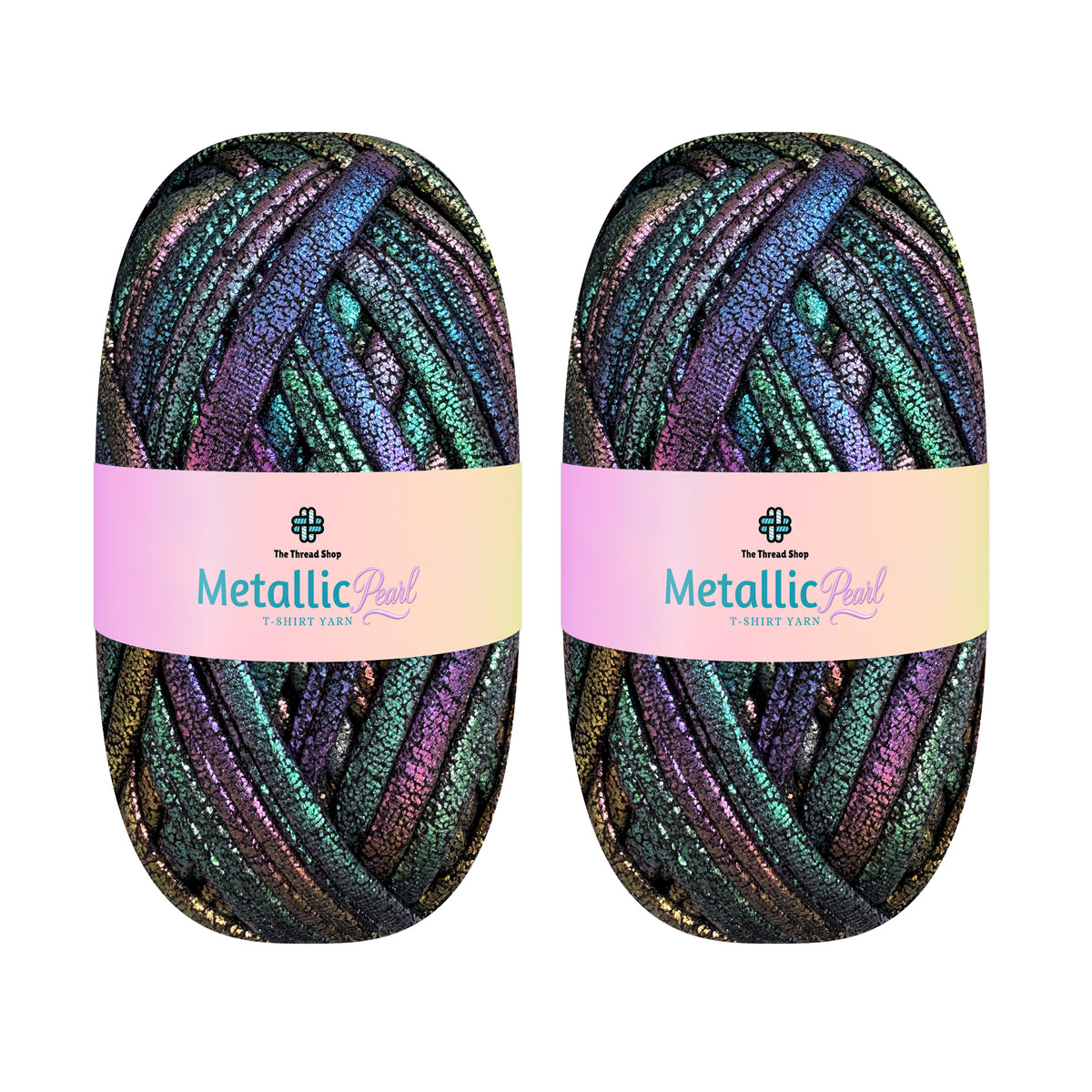 Galaxy - Metallic Pearl T-shirt Yarn