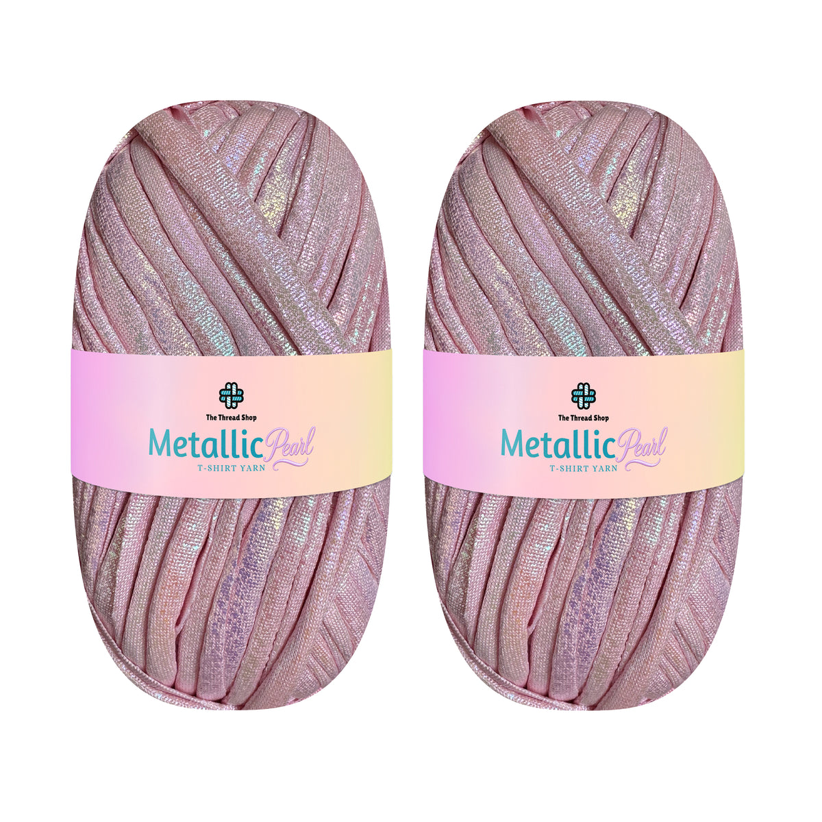 Pixie Dust - Metallic Pearl T-shirt Yarn