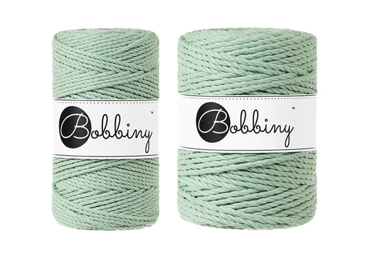 Aloe - 3mm & 5mm 3PLY, Bobbiny Macramé Cord
