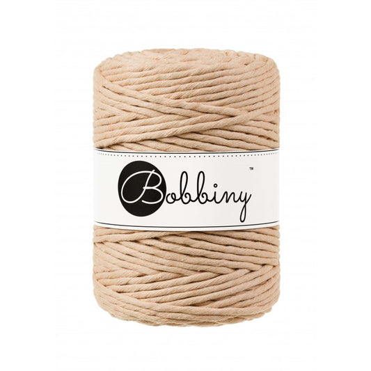 Biscuit - 3mm & 5mm Bobbiny Macrame Cord