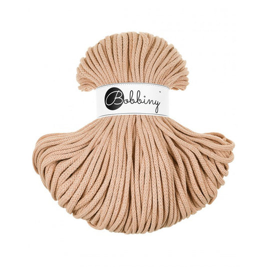 Biscuit - 5mm Bobbiny Braided Cord