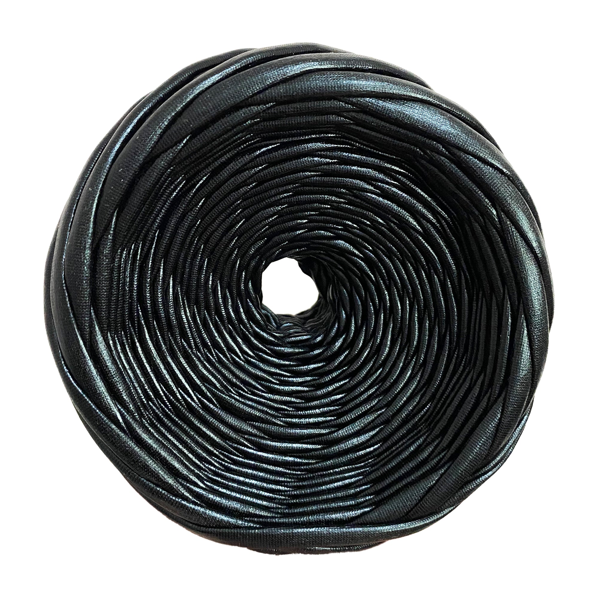 Black Metallic T-shirt Yarn