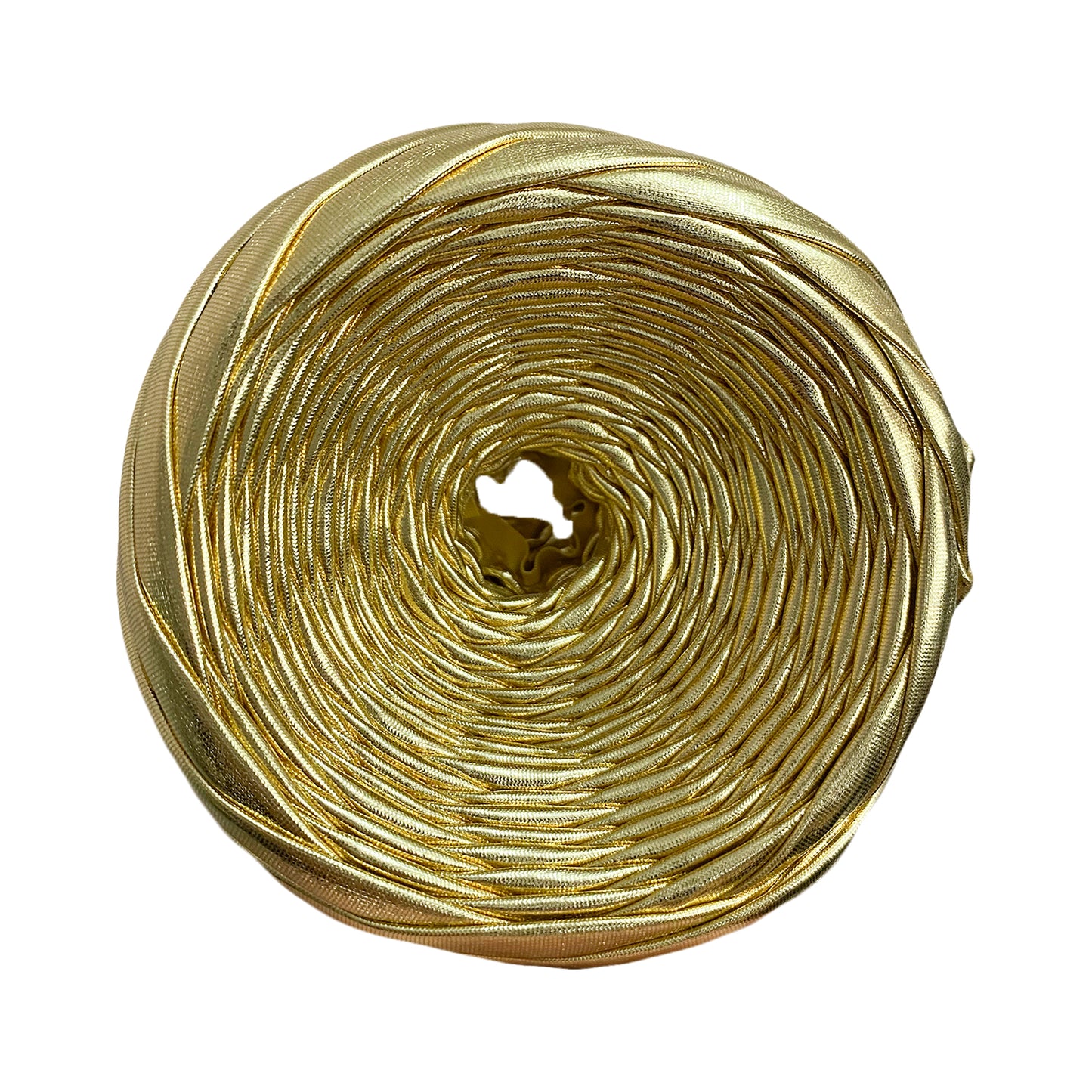 Gold Metallic T-shirt Yarn