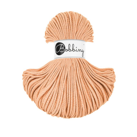 Peach Fuzz - 3mm, 5mm & 9mm, Bobbiny Braided Cord