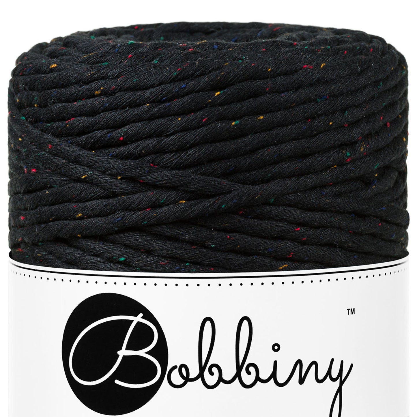 Midnight Dust - 5mm Bobbiny Macramé Cord