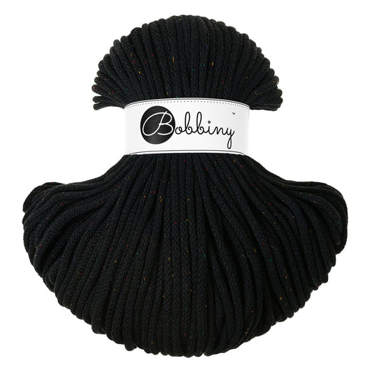 Midnight Dust - 5mm Bobbiny Braided Cord