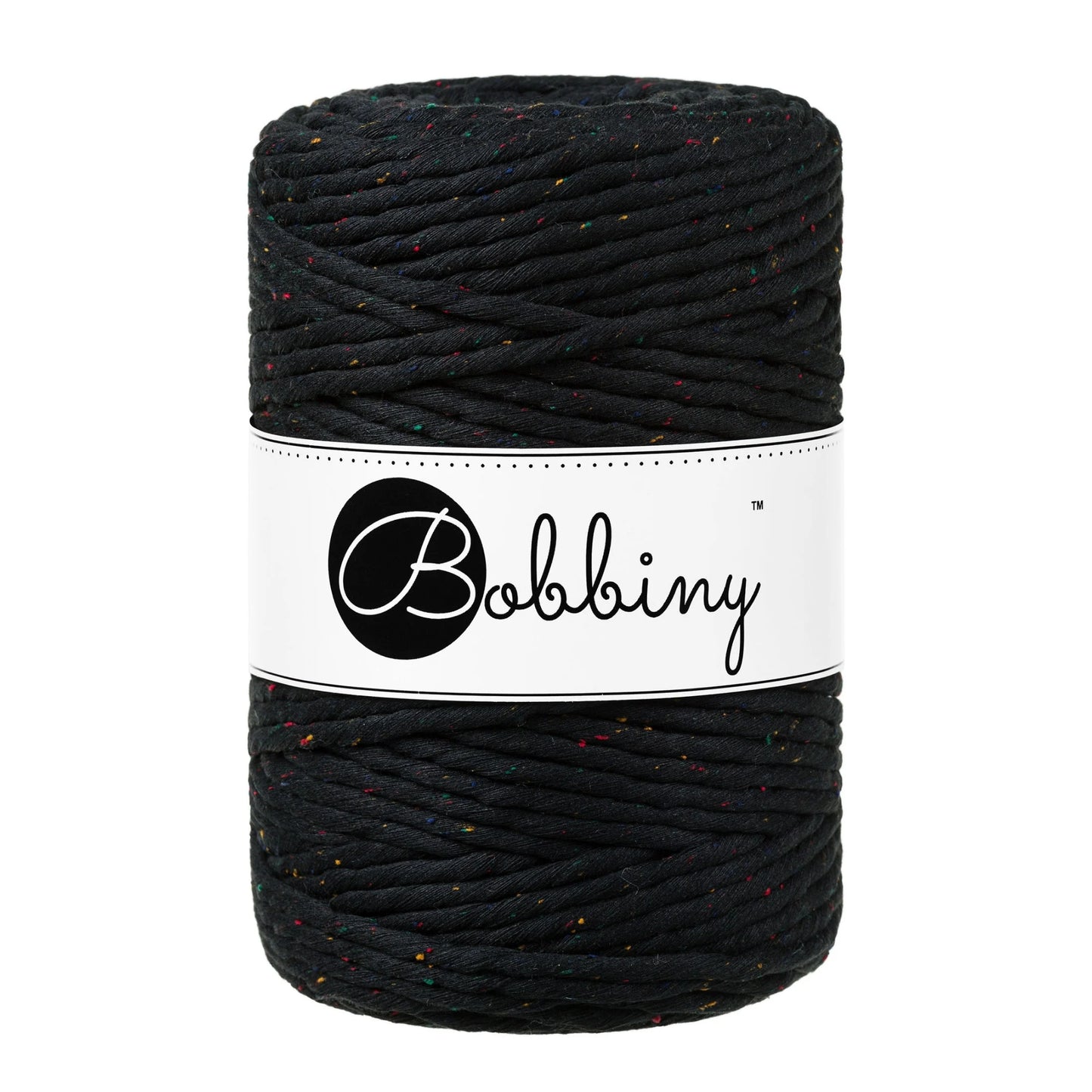 Midnight Dust - 5mm Bobbiny Macramé Cord