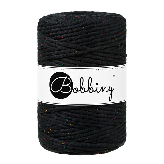 Midnight Dust - 5mm Bobbiny Macramé Cord