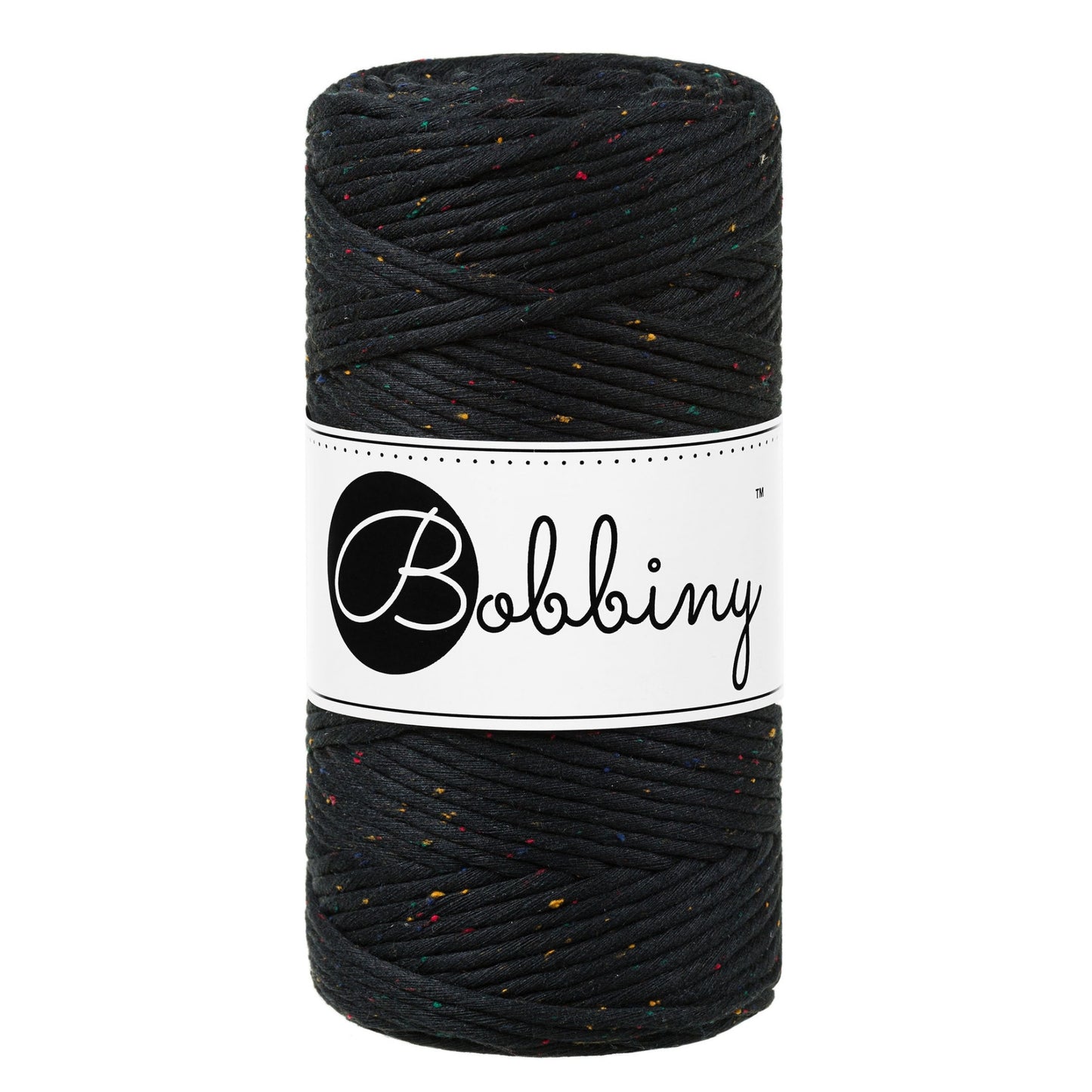 Midnight Dust - 3mm, Bobbiny Macrame Cord