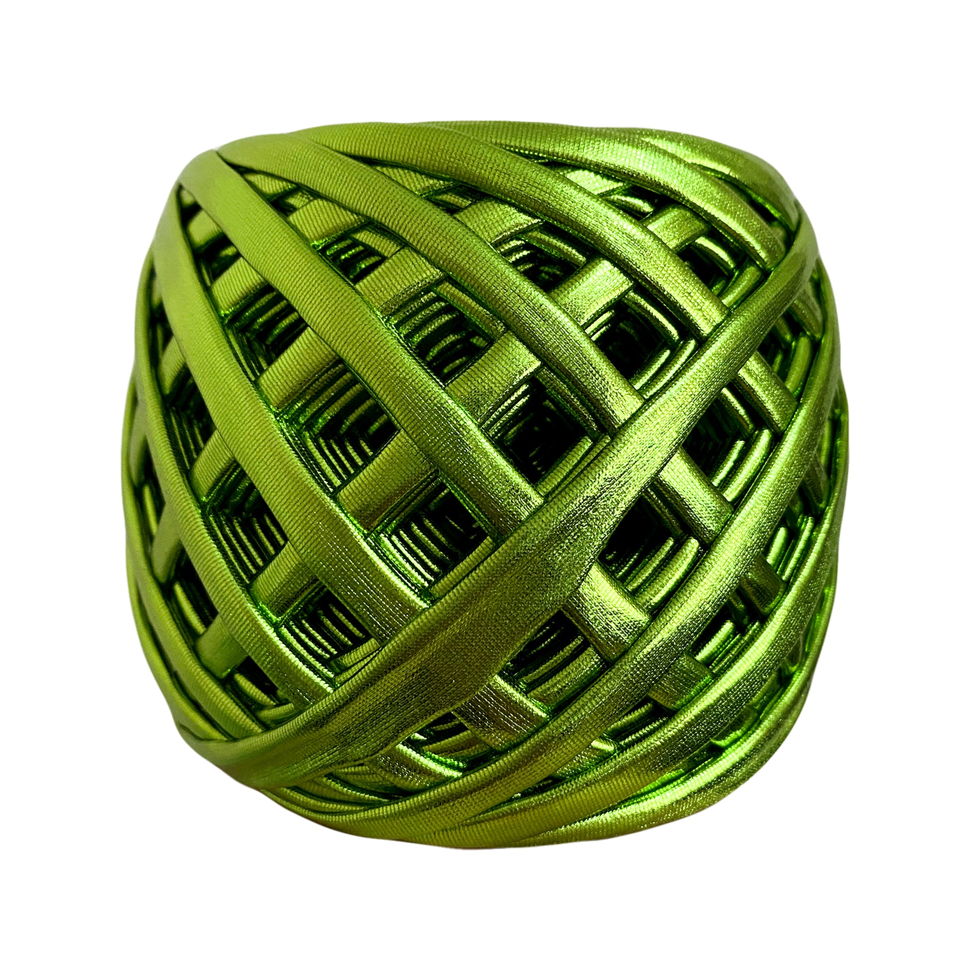 Viper Green Metallic T-shirt Yarn