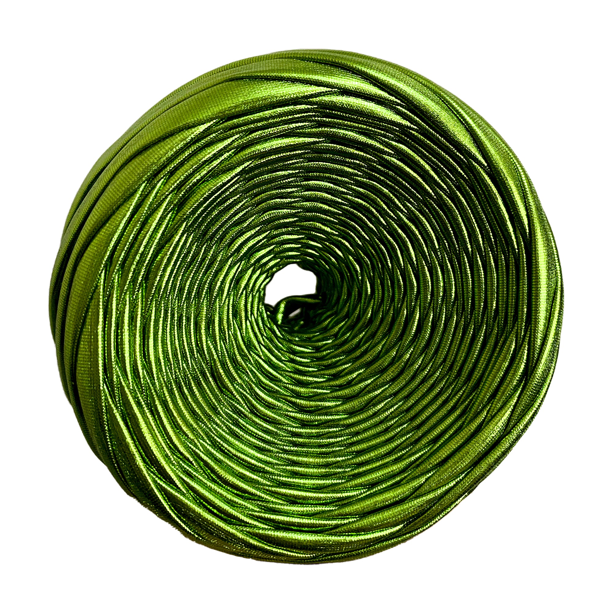 Viper Green Metallic T-shirt Yarn