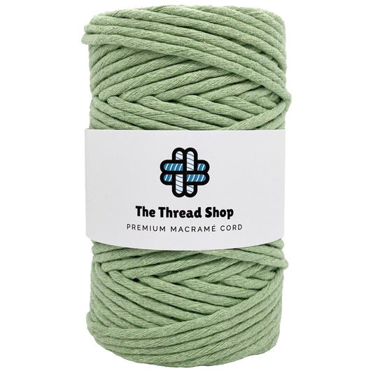Pistachio & Pine - 4mm, Thread Shop Macramé Cord