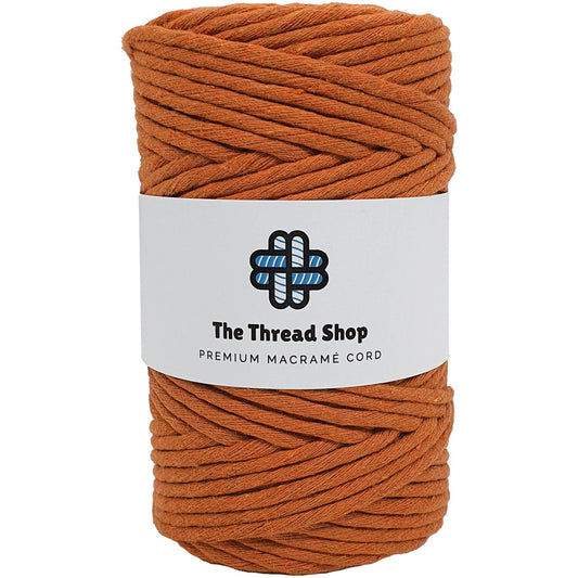 Rust, Baked Cherry, Mustard - 4mm, Thread Shop Macramé Cord
