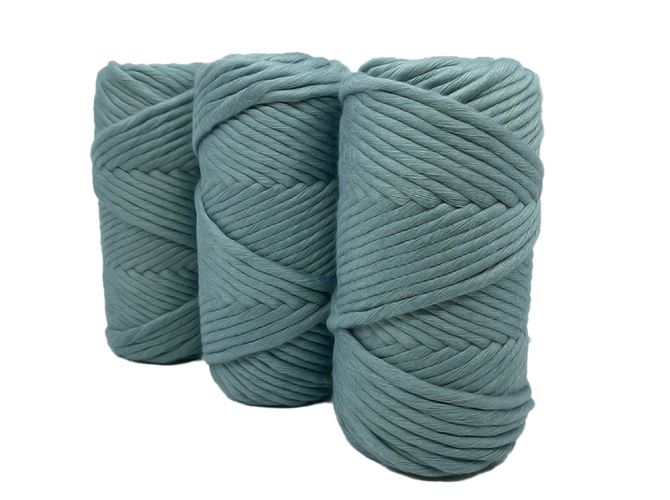 AQUA - 4mm Pure Bamboo Macramé String