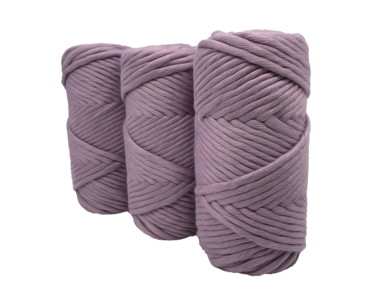 LAVENDER - 4mm Pure Bamboo Macramé String
