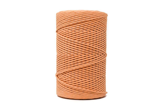 Apricot & Cerulean Blue - 4mm, Thread Shop Macramé Cord