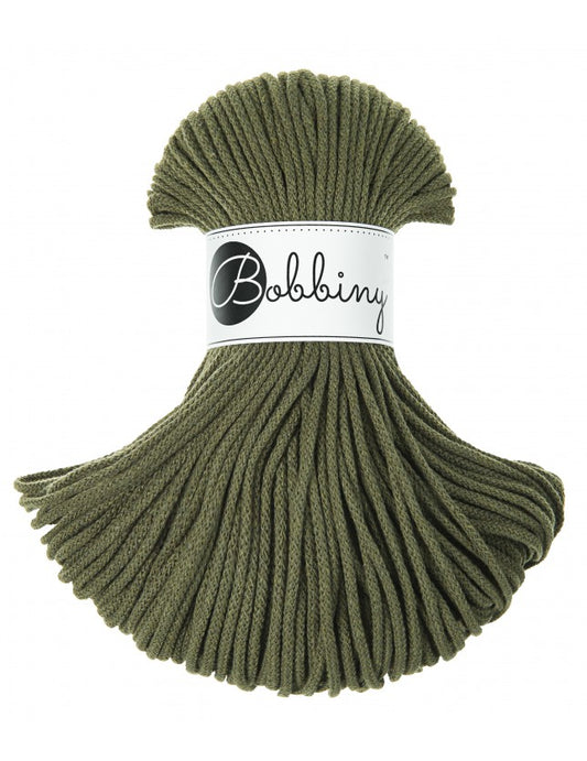 Avocado - 3mm, 5mm & 9mm, Bobbiny Braided Cord