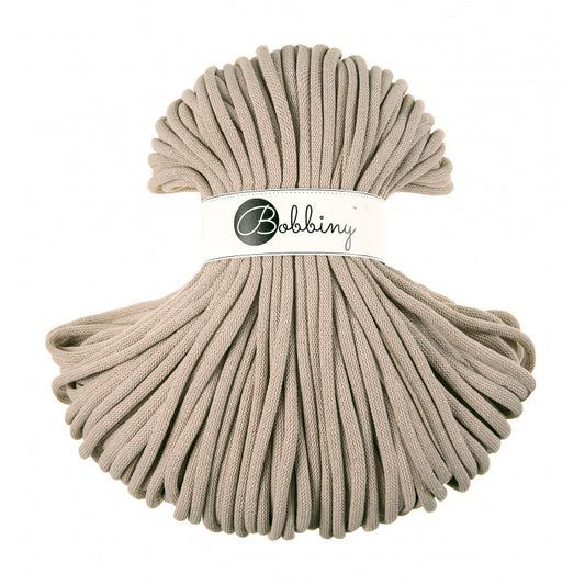 Beige - 3mm, 5mm & 9mm, Bobbiny Braided Cord