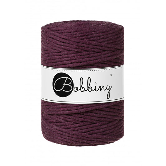 Blackberry - 1.5mm, 3mm & 5mm, Bobbiny Macrame Cord