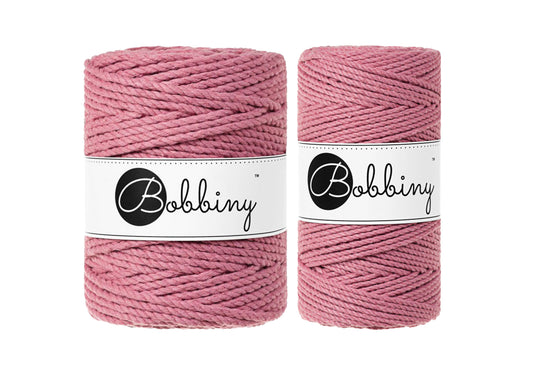 Blossom 3mm & 5mm 3PLY, Bobbiny Macramé Cord