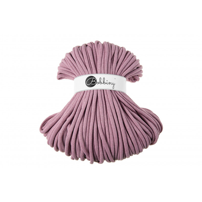Dusty Pink - 3mm, 5mm & 9mm, Bobbiny Braided Cord