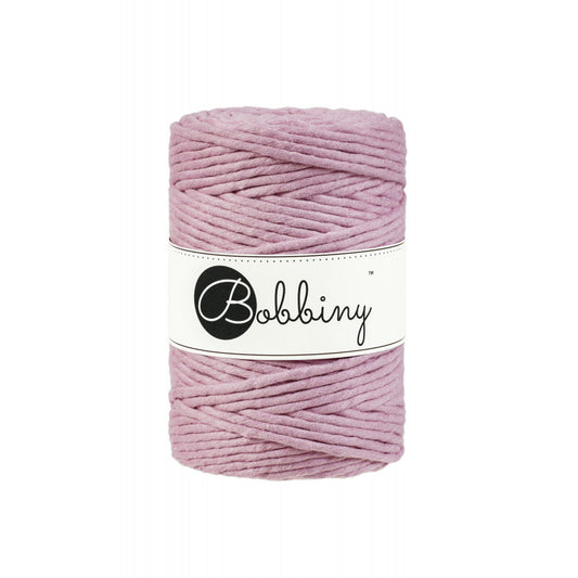 Dusty Pink - 1.5mm, 3mm & 5mm, Bobbiny Macrame Cord