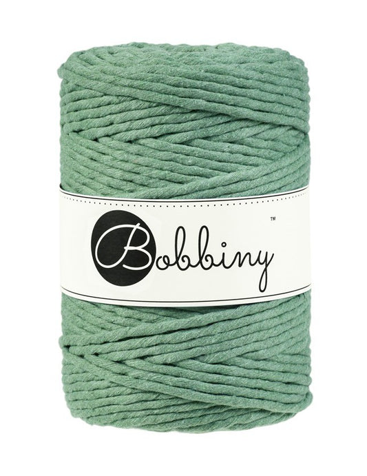 Eucalyptus Green - 1.5mm, 3mm & 5mm, Bobbiny Macrame Cord