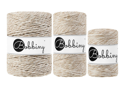 Frappe - 1.5mm, 3mm & 5mm, Bobbiny Macrame Cord