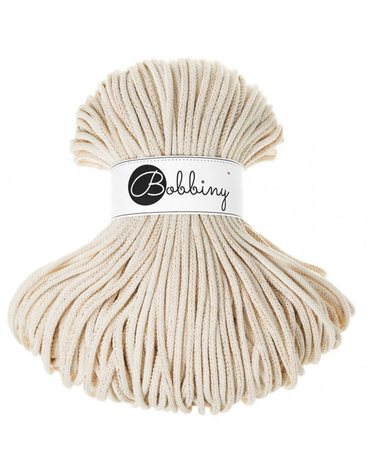 Golden Natural - 3mm, 5mm & 9mm, Bobbiny Braided Cord