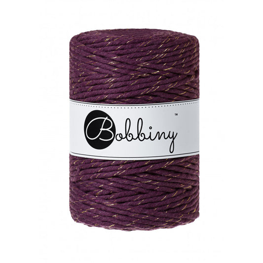 Golden Blackberry - 1.5mm, 3mm & 5mm, Bobbiny Macrame Cord