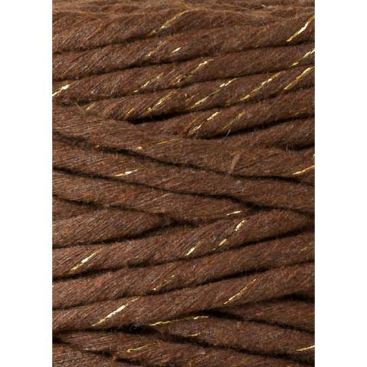 Golden Mocha Limited Edition 5mm, 100m Bobbiny Macramé Cord - The Thread Shop