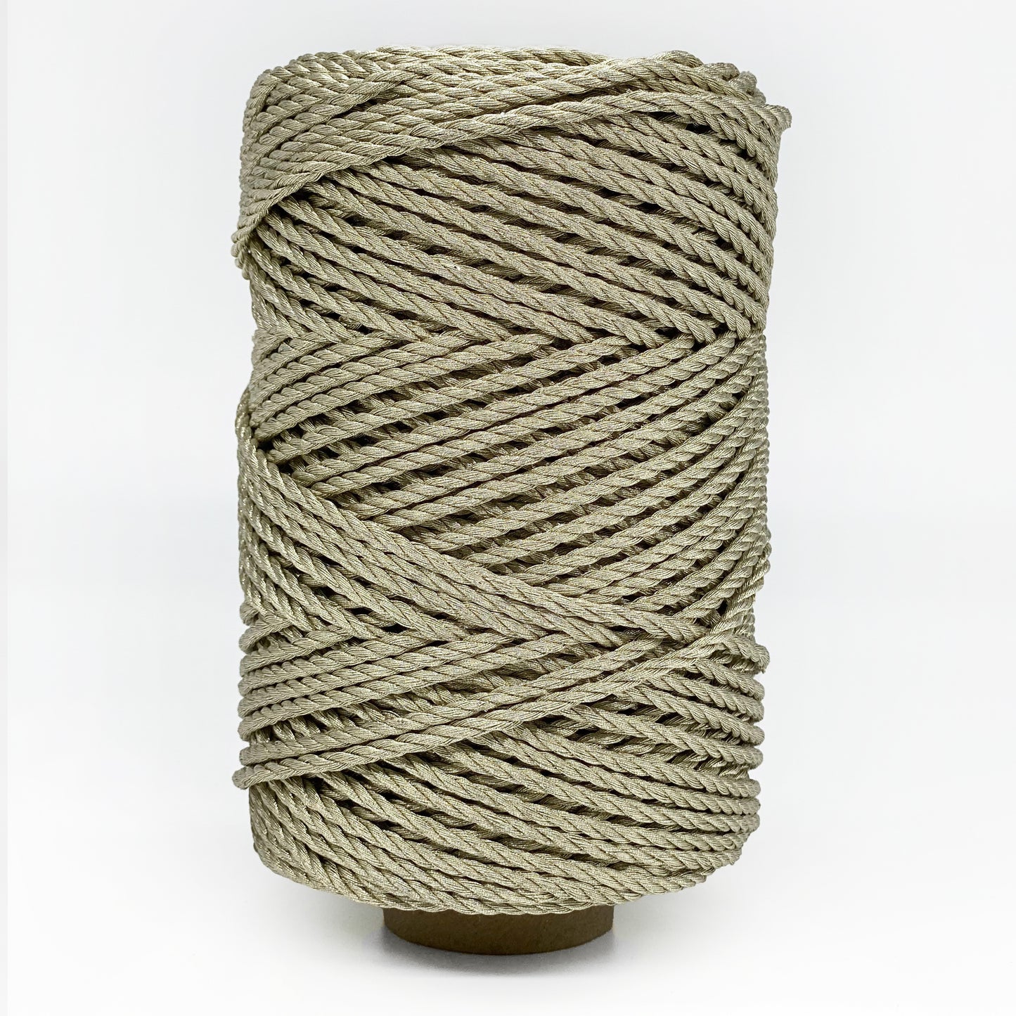 White Gold - 3mm, 3mm 3PLY & 4mm Metallic String