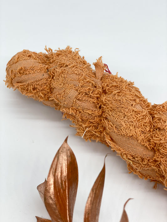 APRICOT Recycled Cotton Frizz Ribbon