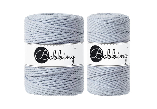Iris 3mm & 5mm 3PLY, Bobbiny Macramé Cord