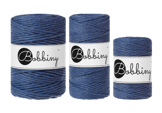 Jeans - 1.5mm, 3mm & 5mm, Bobbiny Macrame Cord
