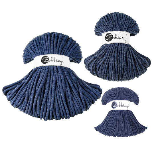 Jeans - 3mm, 5mm & 9mm, Bobbiny Braided Cord