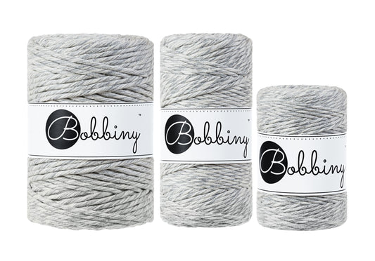 Marble - 1.5mm, 3mm & 5mm, Bobbiny Macrame Cord