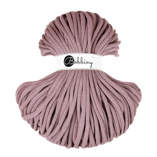 Mauve - 3mm, 5mm & 9mm, Bobbiny Braided Cord